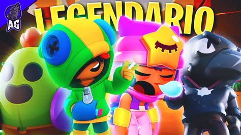 Cual Es El Mejor Legendario De Brawl Stars 🌟 Leon Vs Crow Vs Sandy Vs