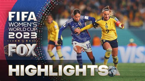 Japan Vs Sweden Highlights 2023 Fifa Womens World Cup Quarterfinals Youtube