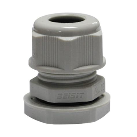 PRENSAESTOPA DE NYLON GRIS CON UL DE 10 14MM