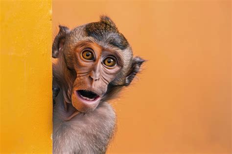 Photo shocked monkey wildlife face | Free Photo - rawpixel