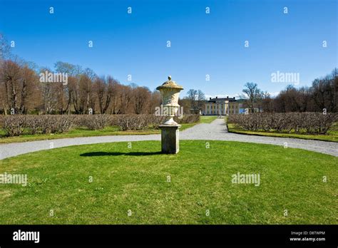 Steninge Manor North Of Stockholm Sigtuna Municipality Stock Photo