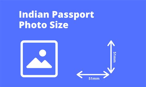 Indian Passport Size