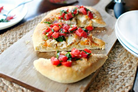 Grilled Chicken Tomato Basil Bruschetta Pizza Simply Scratch