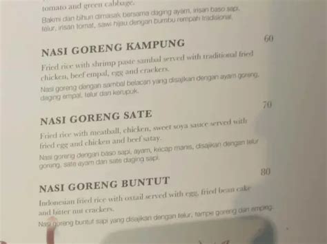 Harga Menu Swiss Cafe Swiss Belhotel Pondok Indah Terbaru 2022 2023