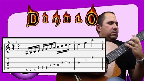 TRISTAM DIABLO BSO Cover TABS YouTube