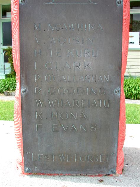 Pukehina Native School Flagpole Memorial