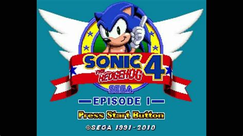 Sonic 4 Episode 1 Splash Hill Zone Act 1 [reuploaded] Youtube