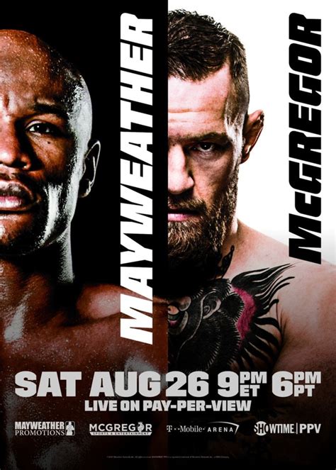 Floyd Mayweather Vs Conor Mcgregor Boxing Fight Card Ufc And Mma News