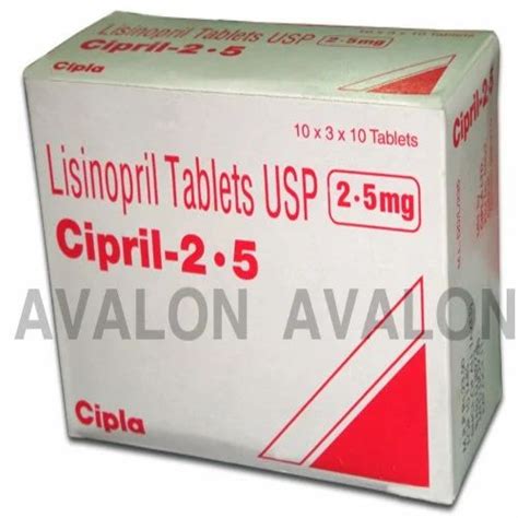 Lisinopril Tablet Mg At Best Price In Mumbai Id