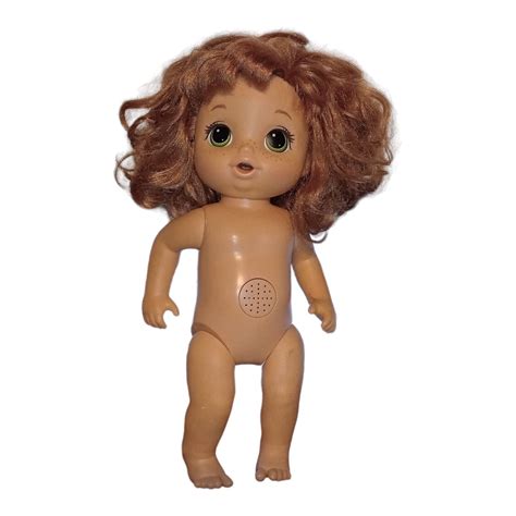 Hasbro Baby Alive Potty Dance Talking Strawberry Blonde Green Eyes