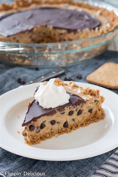 Gluten Free Cookie Dough Pie