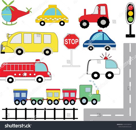 Clip Art Transportation Vehicles