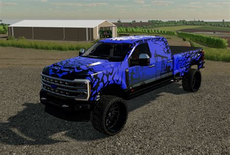 2024 SuperDuty Series QuadCab V1 0 FS22 Mod Farming Simulator 22 Mod