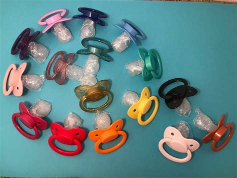 Plain Adult Pacifier Ddlg Pacifier Abdl Pacifier Ageplay Etsy