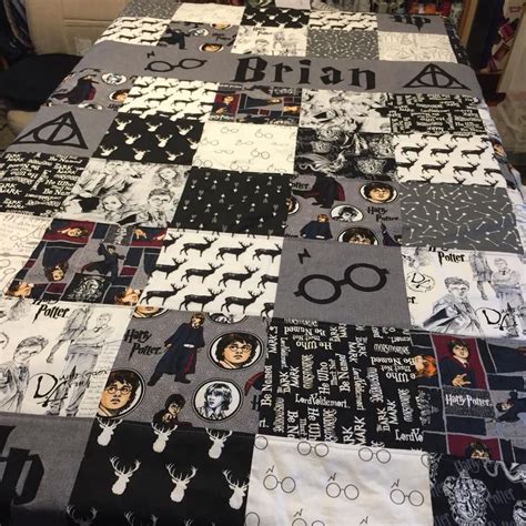 Harry Potter Quilt Panel