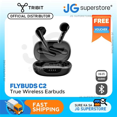 Tribit Flybuds C True Wireless Earbuds Bluetooth Qualcomm Qcc