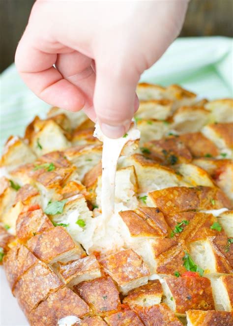 Mozzarella Pull Apart Bread