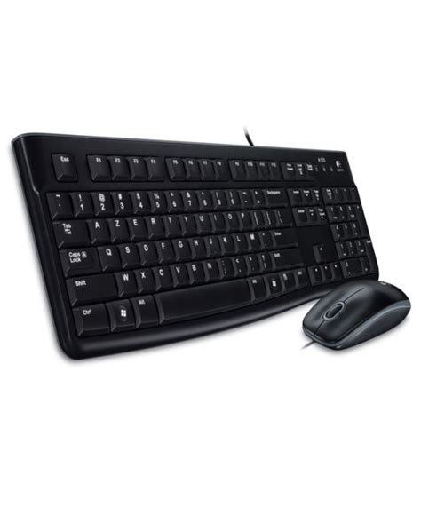 Clavier Souris Optique Logitech Filaire Mk Azerty