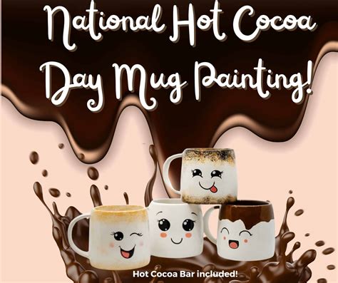 National Hot Cocoa Day Marshmallow Mug Magic Class With Sweet Sips