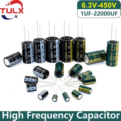 Capacitor Eletrol Tico De Alum Nio Alta Frequ Ncia V V V