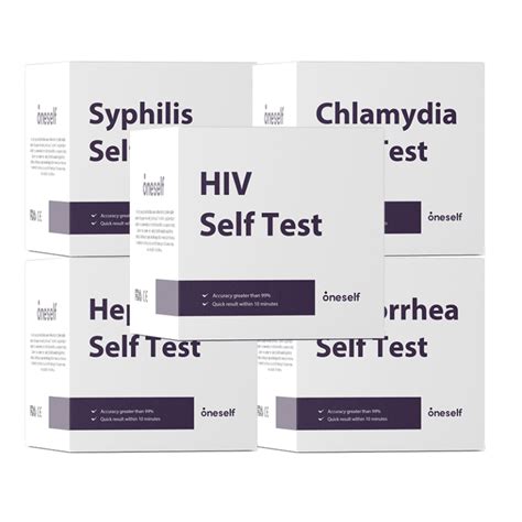 Order STD Home Test Kit Complete Package