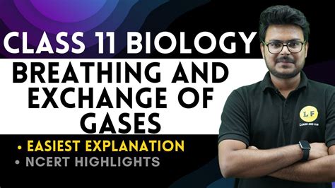 Breathing And Exchange Of Gases Class Biology Ch One Shot