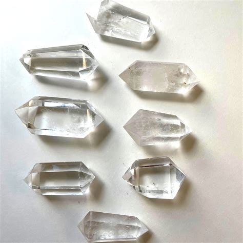 Clear Quartz Double Terminated Point Clarity Of Mind And Well Being