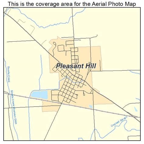 Aerial Photography Map Of Pleasant Hill Il Illinois