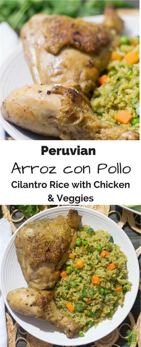 Savory Arroz con Pollo, Peruvian Chicken with Cilantro Rice | Recipe in ...