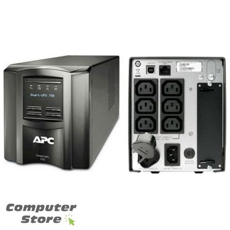 APC Smart UPS Line Interactive 750VA Tower 230V 6x IEC C13 Outlets