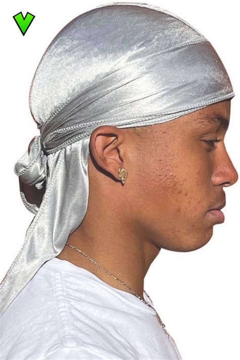 Silky Durag How To Tie A Durag Durag Fashion Hairstyles Diy Durag