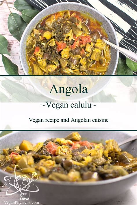 Delicious Vegan Calulu From Angola