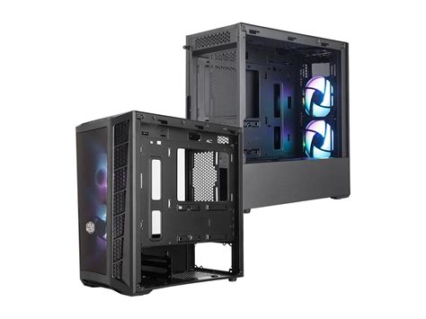 Cooler Master Masterbox Mb L Argb Airflow Micro Atx Mini Tower With