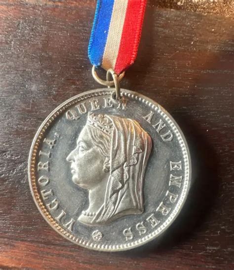 Queen Victoria Diamond Jubilee Commemorative Coin Medal Th Year