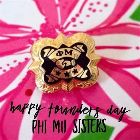 Happy Founders Day To Our Phi Mu Sisters Phimufraternity