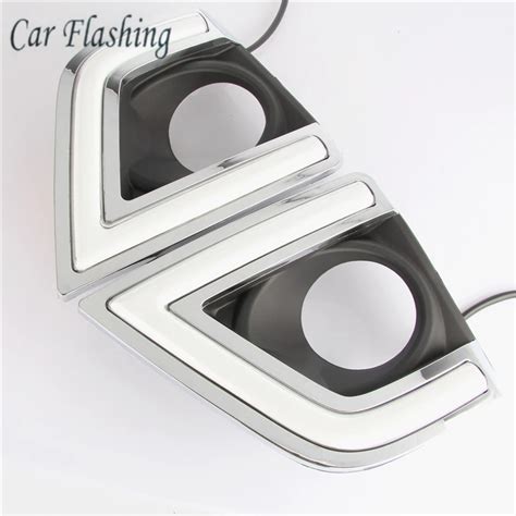 Car Flashing Pcs For Toyota Corolla Led Drl Daytime