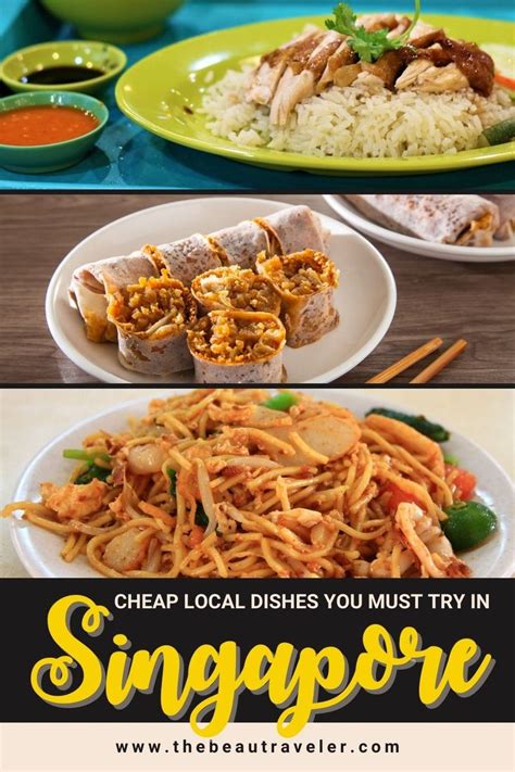 Top Cheap Local Singaporean Dishes You Must Try In Singapore And