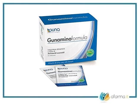 Gunamino Formula 24 Bustine Formula Con 8 Aminoacidi Essenziali