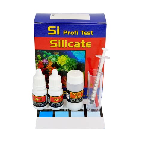 Salifert Profi-Test Silicat für Meerwasser - Meerwasseraquaristik Bar