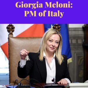 Giorgia Meloni Biography Age Height Husband Daughter Education