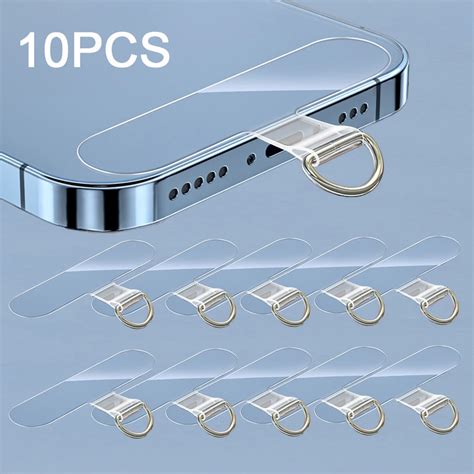 Pcs Universal Tpu Mobile Phone Anti Lost Lanyard Card Gasket