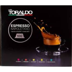 Prodotto 1887 100 CAPSULE CAFFÈ TORALDO MISCELA CLASSICA COMP CON