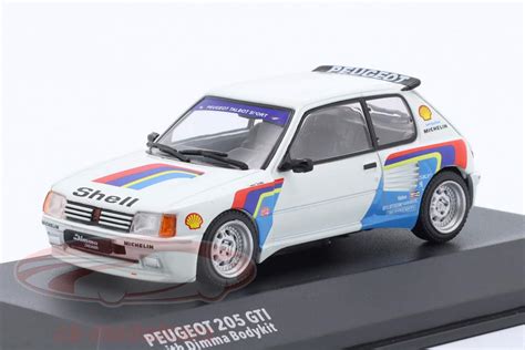 Solido Peugeot Gti Dimma Rallye Blanc Avec D Cor S