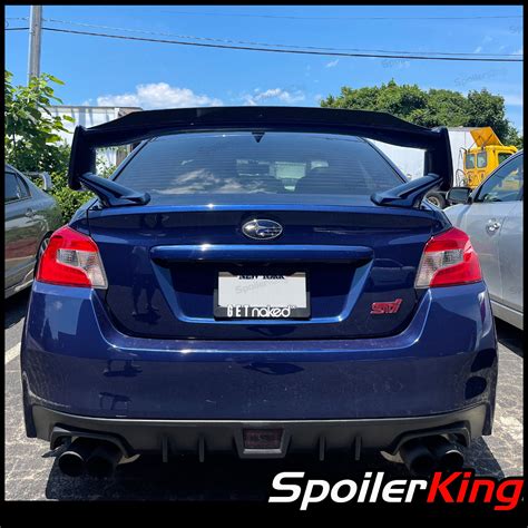 Subaru Wrx Sti 2015 2021 Add On Gurney Flap Spoiler 284m Spoilerking