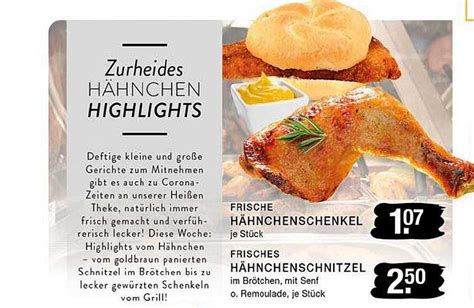 Frische H Hnchenschenkel Oder H Hnchenschnitzel Angebot Bei Edeka