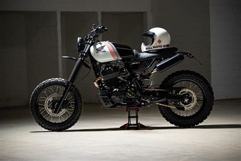 La Galerie Du Scrambler Honda Nx Dominator Par Hb Custom