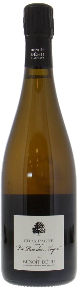 Brut Nature La Rue Des Noyers Blanc De Noirs 2016 Benoit Dehu Buy