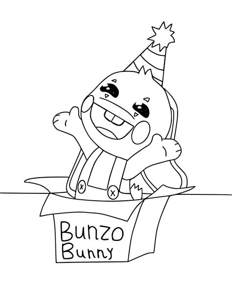 Desenhos De Poppy Playtime Bunzo Bunny Para Colorir E Imprimir Hot