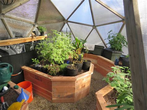 Growing Dome Greenhouse Gardening Raised Bed Design