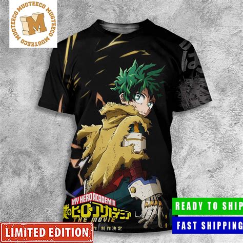 My Hero Academia The Fourth Movie Poster All Over Print Shirt - Mugteeco